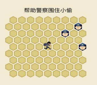 模拟抓小偷游戏