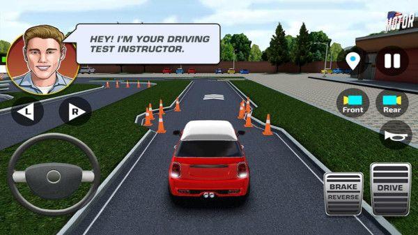 停车学校汽车驾驶DrivingTest
