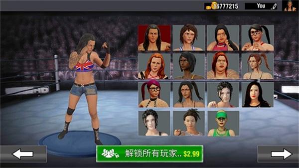 坏女孩摔跤模拟器游戏下载(Bad Girls Wrestling)截图3