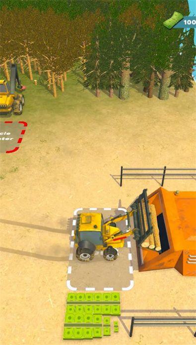 大型收割机木材工厂Mega Harvester