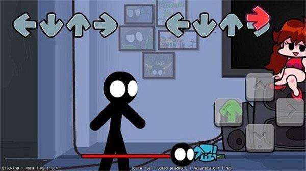 周五夜放克火柴人小黑模组下载(Stickman Vs Friday Night Funkin)下载(Stickman Vs Friday Night Funkin)