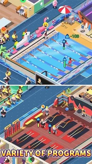 健身俱乐部大亨下载(Fitness Club Tycoon)截图2