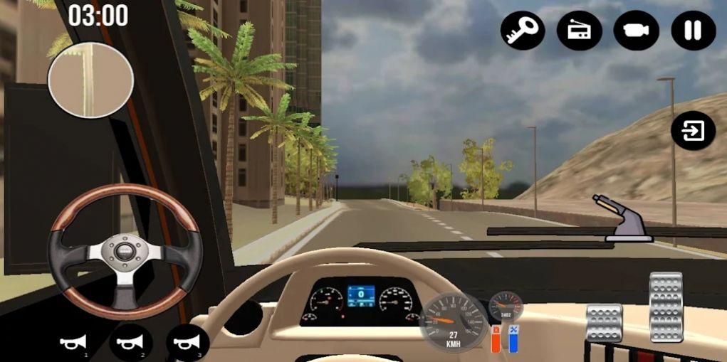 城市小巴驾驶游戏(City Minibus Driving)截图0