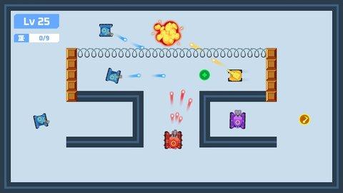 坦克大战无尽战争Tank Battle: Endless Fight截图1