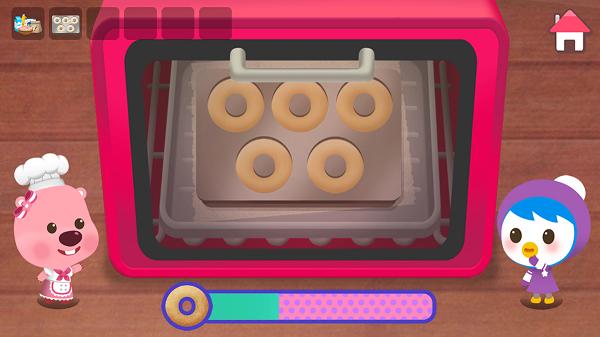 波鲁鲁料理游戏厨房版(Pororo Cooking Game)截图2