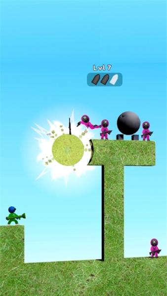 火箭炮小子官方版(Bazooka Boy)截图2