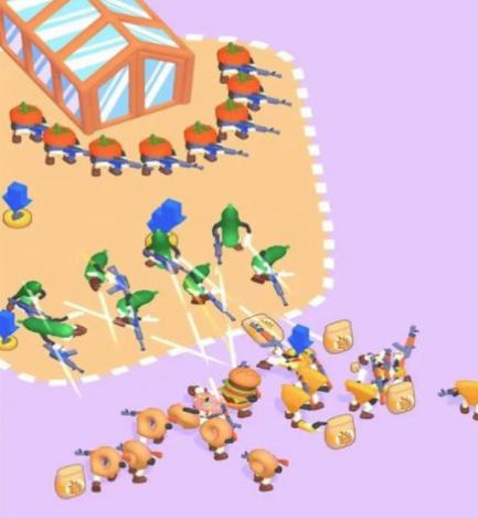 零食大战竞技场Junk Food Battle Arena