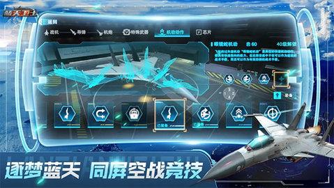 蓝天卫士战机截图1