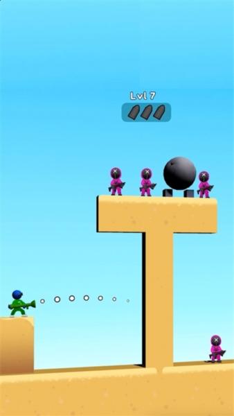 火箭炮小子官方版(Bazooka Boy)截图0