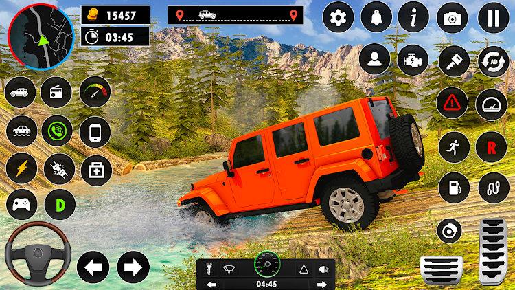 吉普驾驶模拟越野Jeep driving sim offroad games游戏截图0