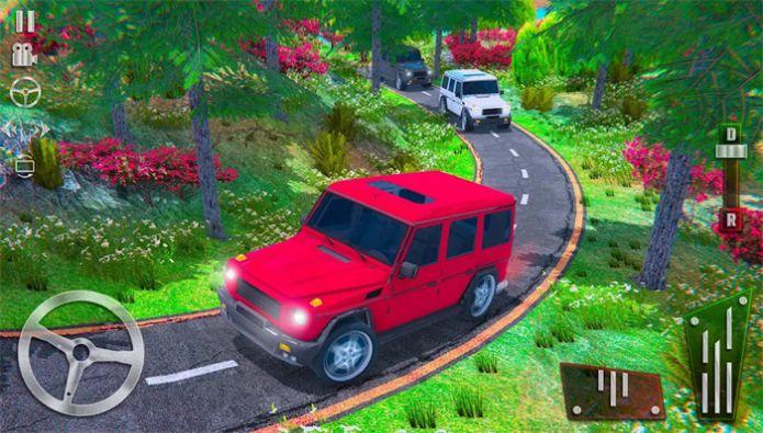 森林吉普车越野驾驶游戏(Jeep driving offroad car game)截图2