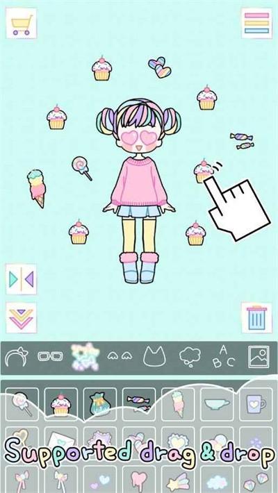 缤纷女孩换装截图1