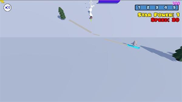 滑雪狂截图0