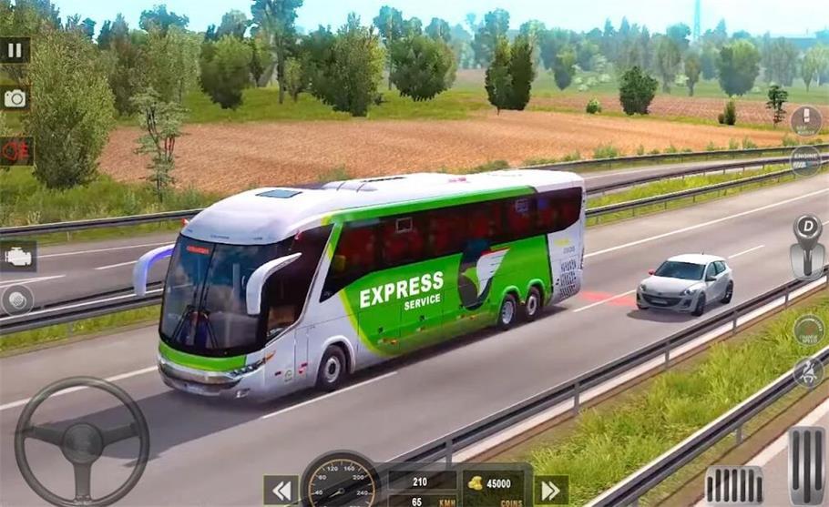 越野巴士模拟器3DOffroad Bus Simulator Games 3D截图0