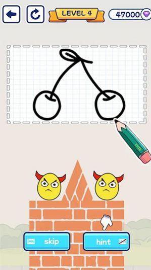 绘画拯救鸡蛋Draw Break Eggmon游戏截图0
