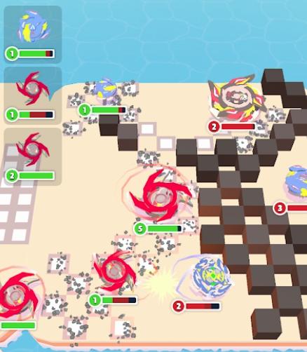陀螺旋转碰撞Diggers Clash