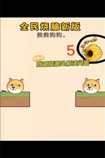 全民烧脑救救狗狗截图0
