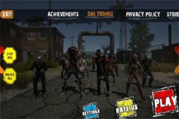 僵尸战争生存射击Zombie War Survival Shooter