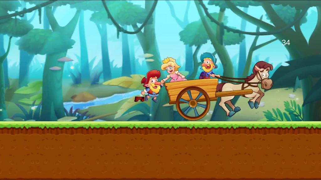 矮人冒险超级奔跑游戏(Dwarf Adventure)截图2