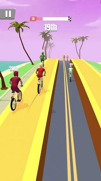自行车冲刺跑Bike Rush游戏