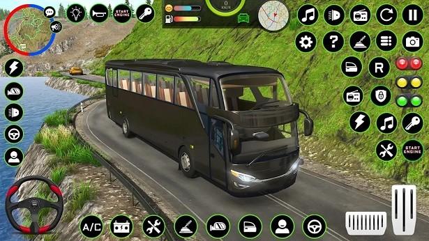 越野巴士模拟器3DOffroad Bus Simulator Games 3D截图1