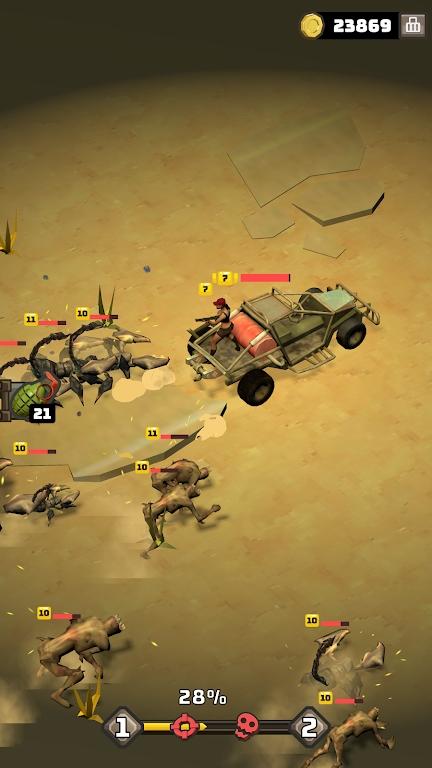 荒地战斗追逐Wasteland Battle Chase游戏