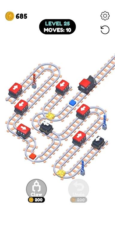 火车排序难题Train Sort PuzzleTrain Sort PuzzleTrain Sort Puzzle