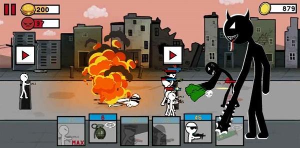 火柴人战役二战游戏(Stickman Army)(Stickman Army)