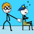 火柴人小偷之谜Stickman Thief Puzzle Game游戏