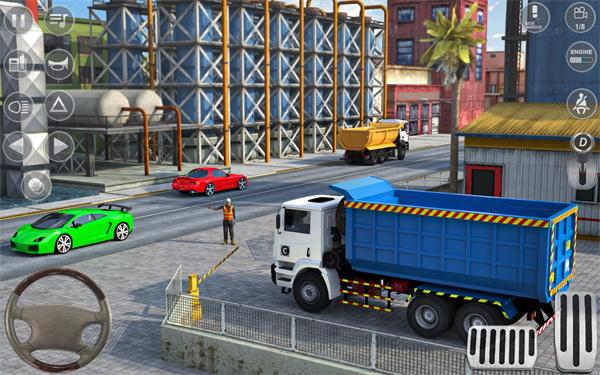 城市货车驾驶模拟City Cargo Truck Driving截图1
