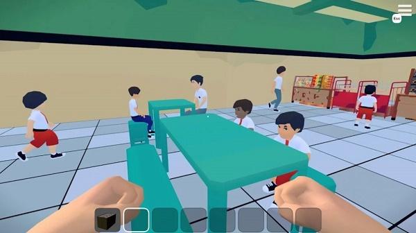 学校自助餐厅模拟器游戏(Kantin Sekolah Simulator)