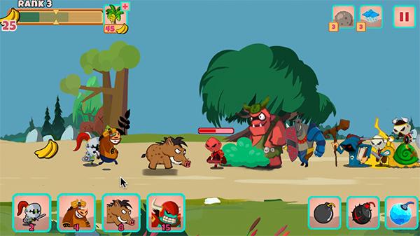 Monster Rush: Strategy TD war