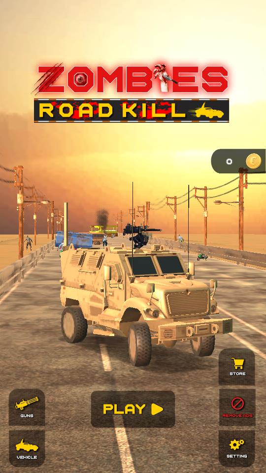 僵尸路杀Zombies Run截图1