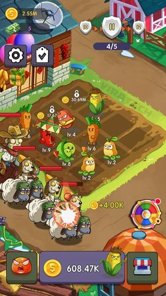 农场僵尸战争游戏下载安装(Farm Zombie War)