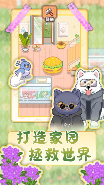 猫猫狗狗一起玩小游戏