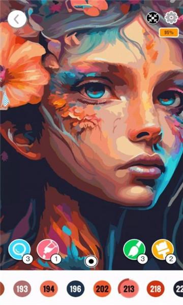 数字油画Oil Painting Color By Number截图0