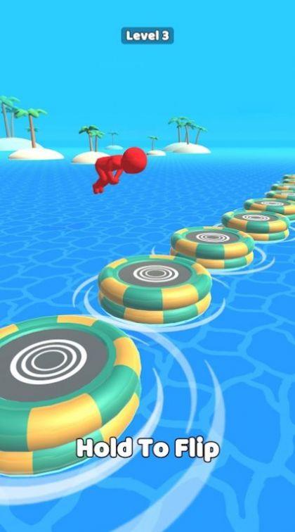 翻转跳跃跑游戏(Flip Jump Run)截图1