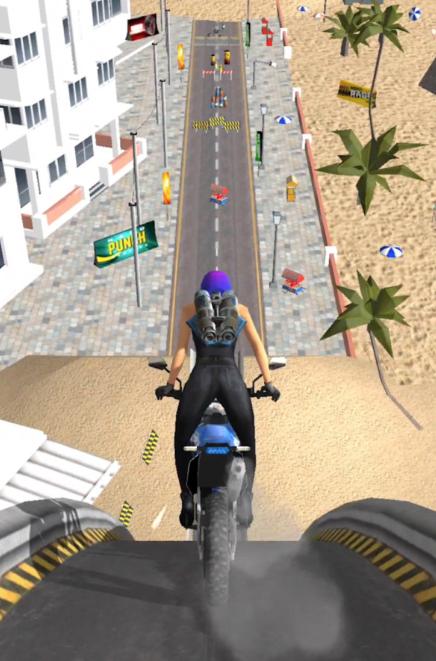 摩托大跳跃