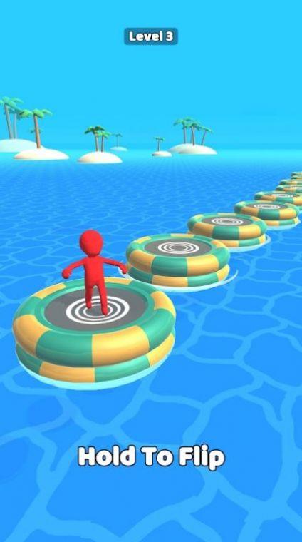 翻转跳跃跑游戏(Flip Jump Run)截图2