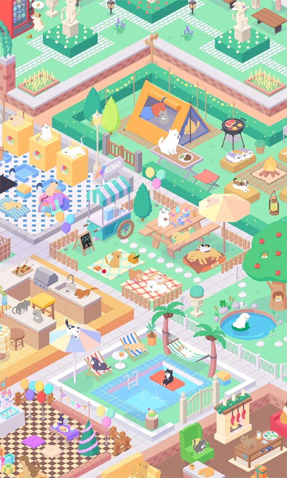 猫猫狗狗冰淇淋Sundae Picnic截图1