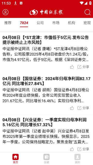 中国证券报官方版