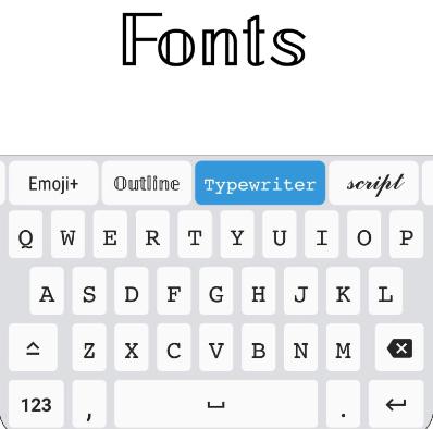 Fonts app Fonts app