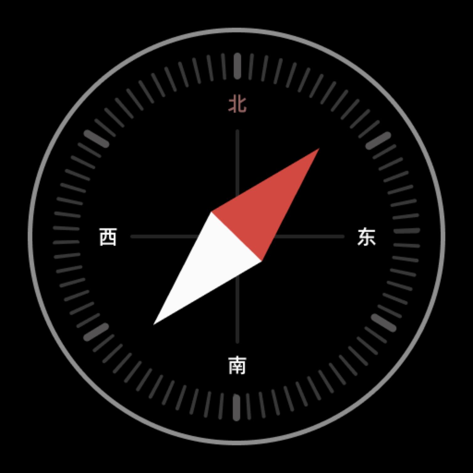 免费户外指南针app