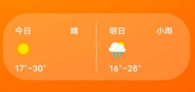 缤纷天气预报