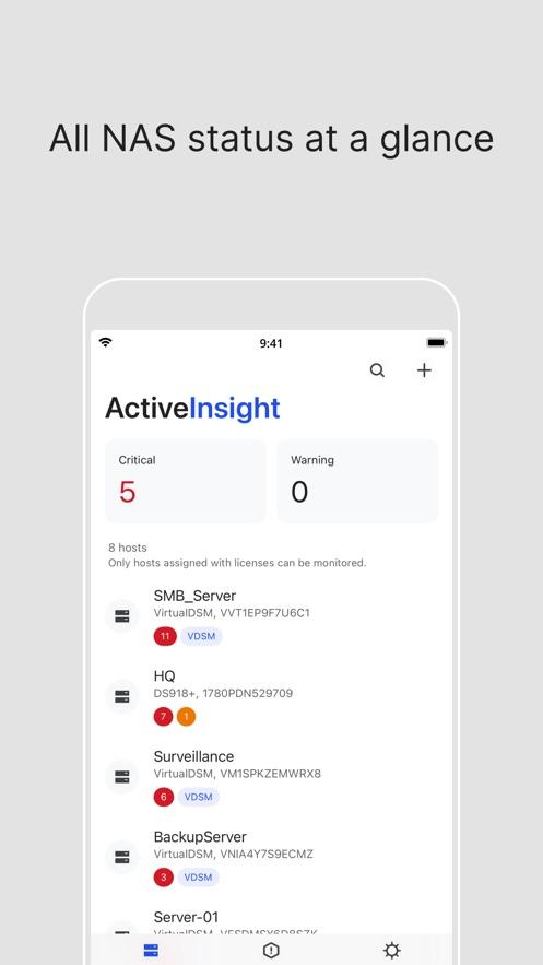 Synology Active Insight app截图0