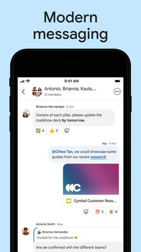 Google Chat app截图0