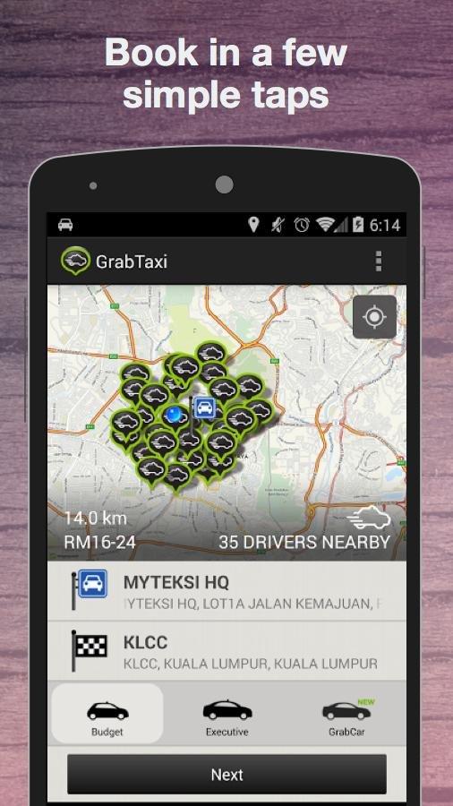 Grab打车软件下载截图1