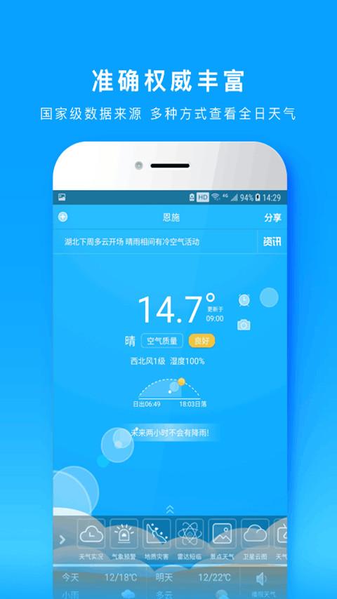 湖北e天气app下载截图2