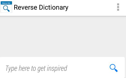 反向词典(Reverse Dictionary)