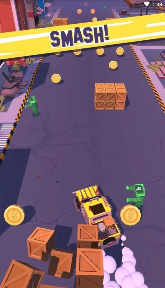 Crashy Race(崩溃竞速解锁全部车辆皮肤版) 0.250去广告版截图1